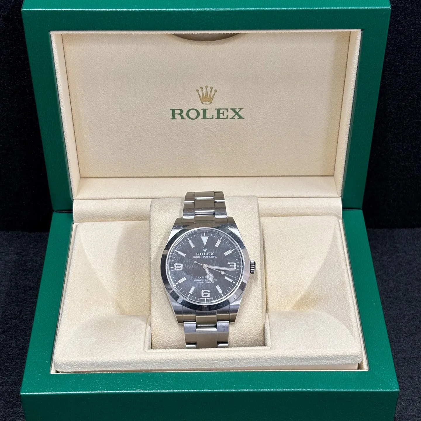 ロレックスの腕時計「エクスプローラー」をお買取りさせていただ...