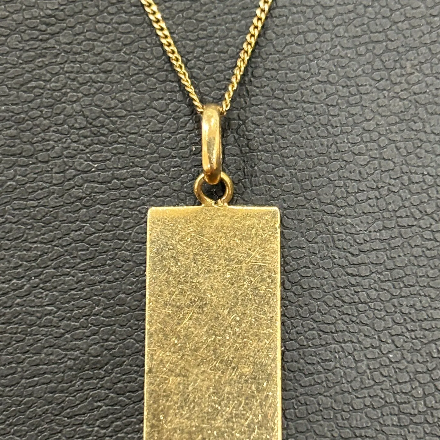 金のネックレスをお買取りさせていただきました。