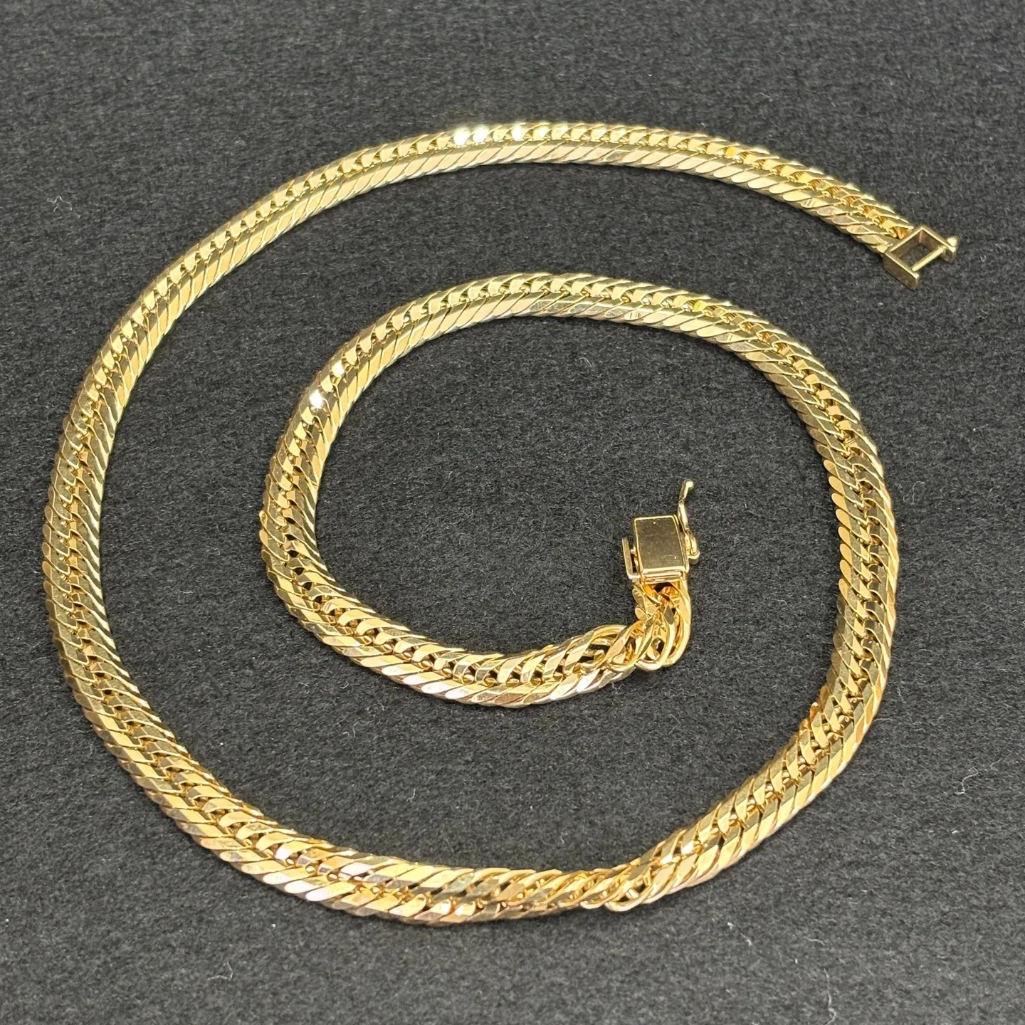 金の喜平ネックレスをお買取りさせていただきました。