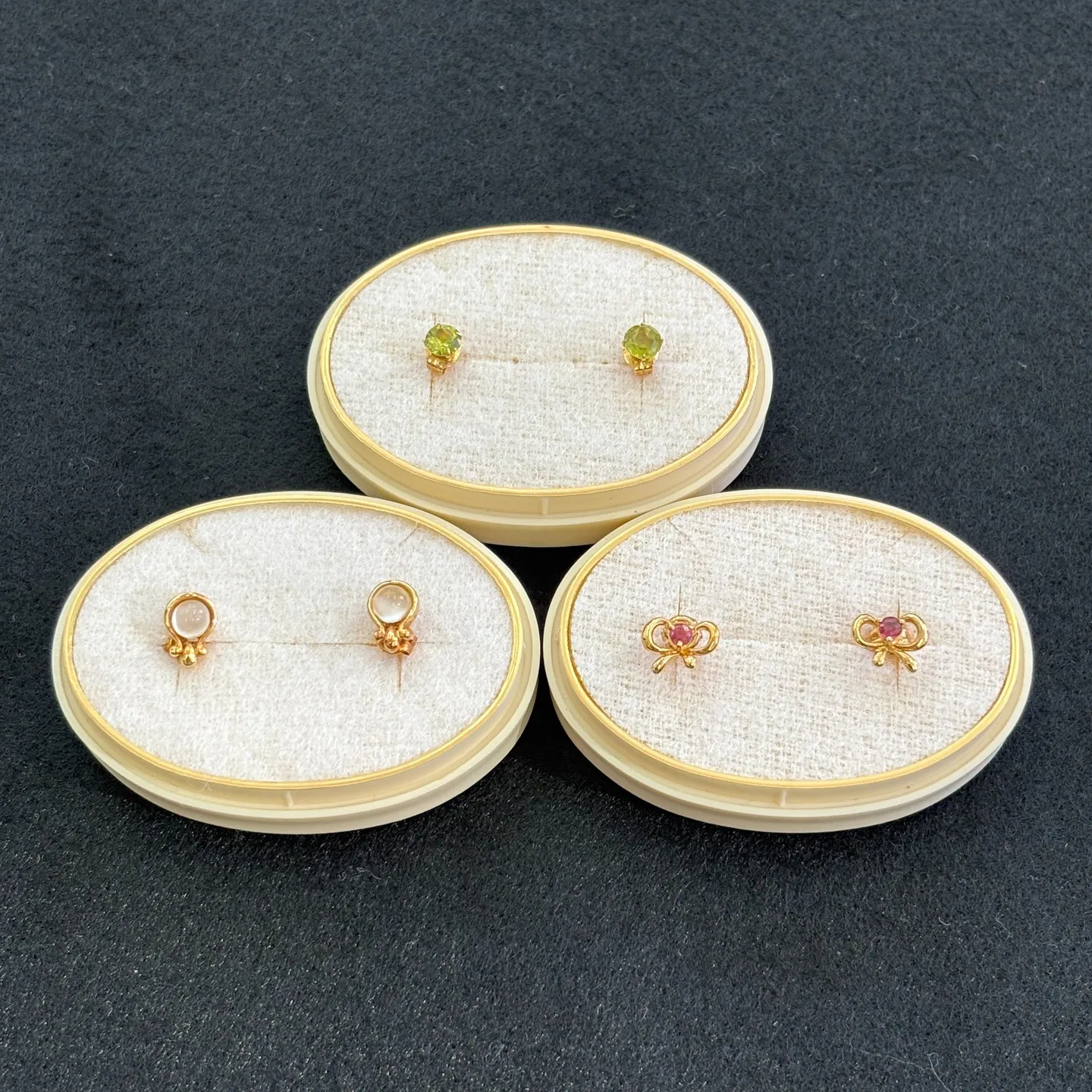 金のピアスをお買取りさせていただきました。