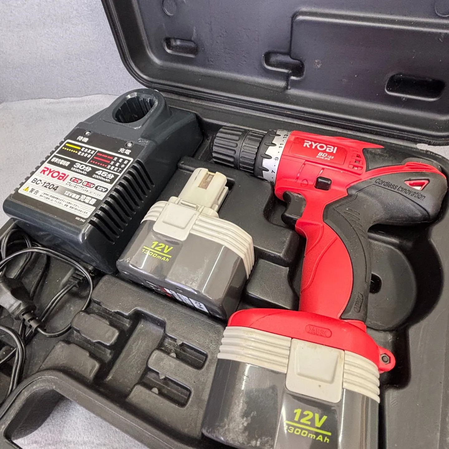 リョービの充電式ドライバードリルをお買取りさせていただきまし...