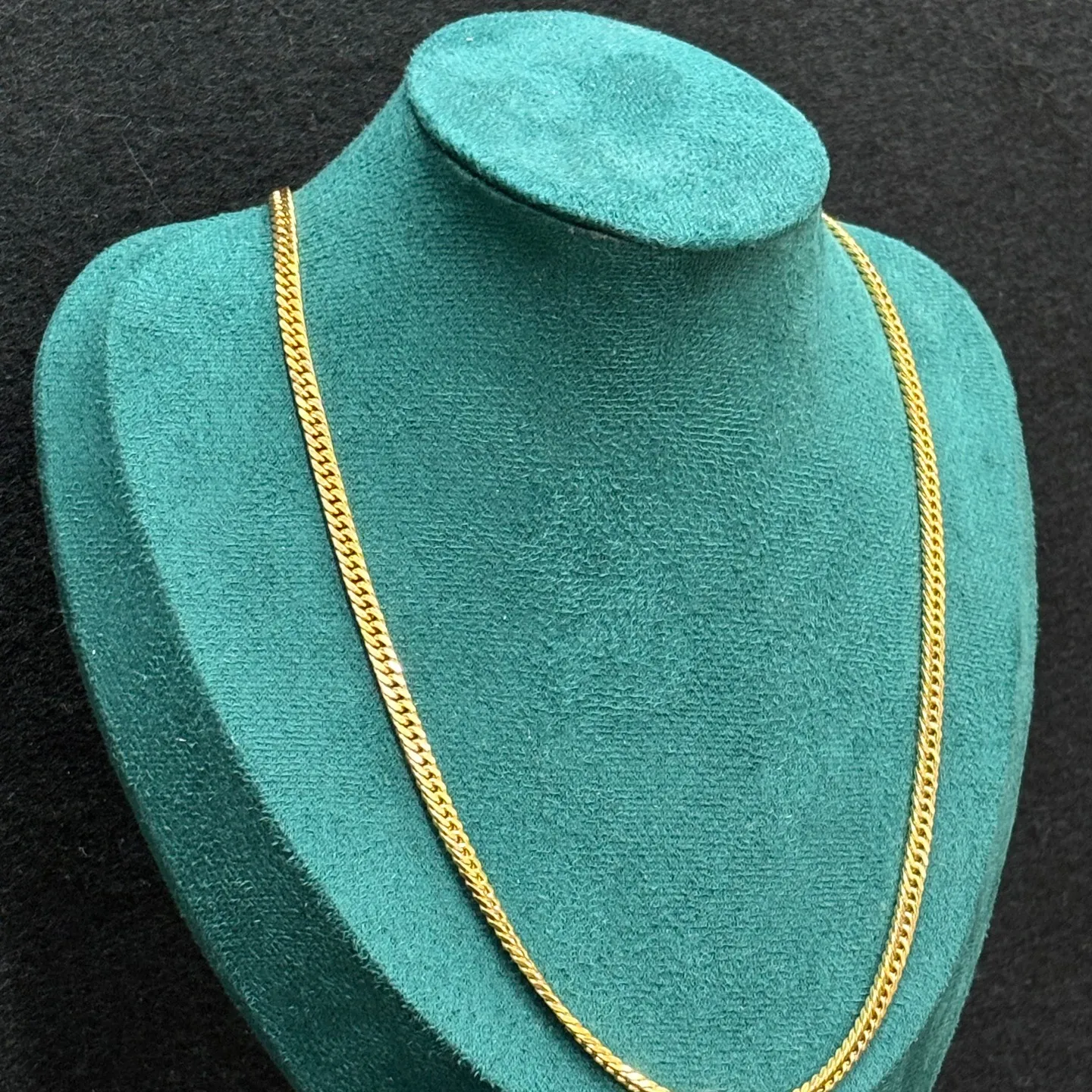 金の喜平ネックレスをお買取りさせていただきました。