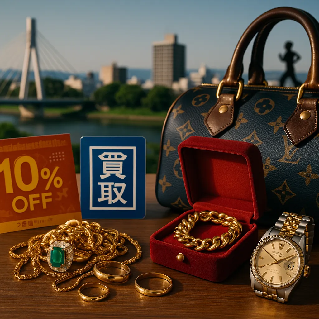 延岡市と旭化成の街で、買取大吉が貴金属・ブランド品を高価買取