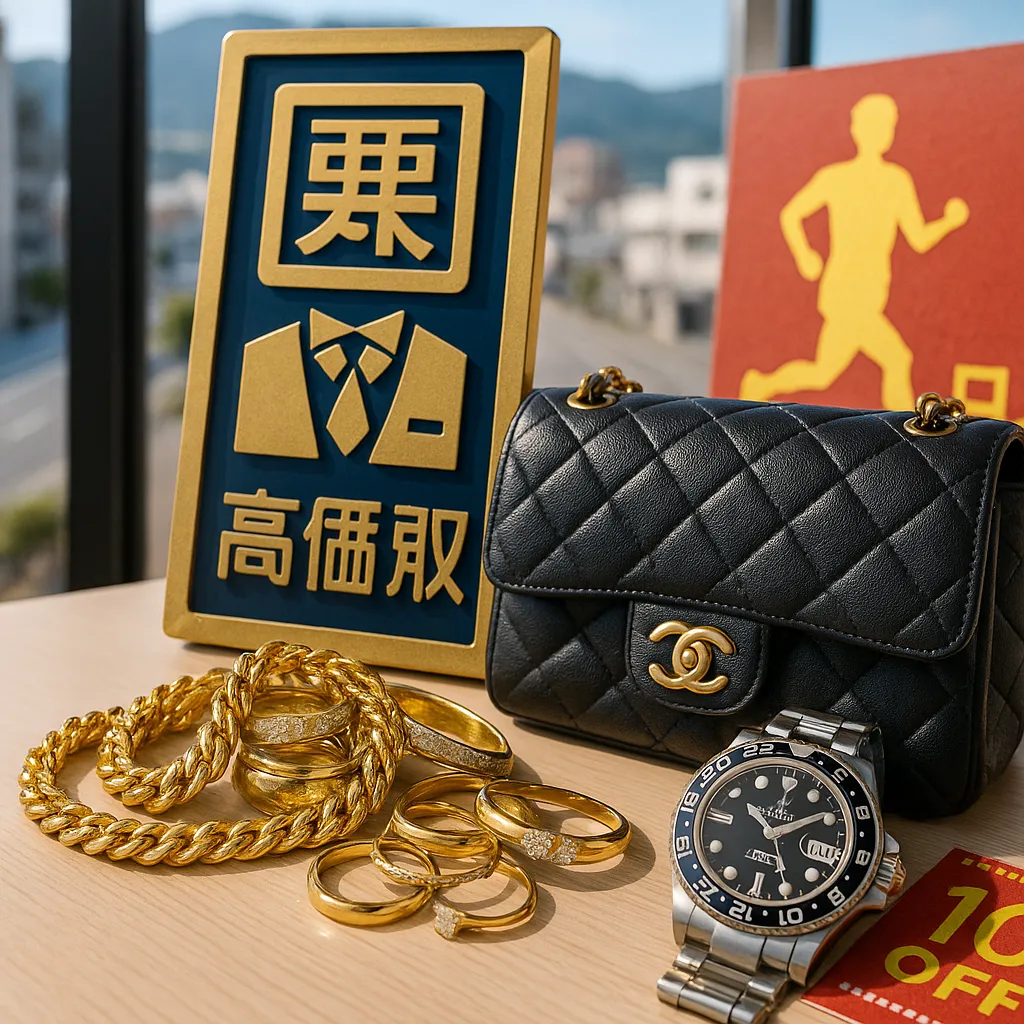 旭化成駅伝の街・延岡市で買取大吉が貴金属を高価買取