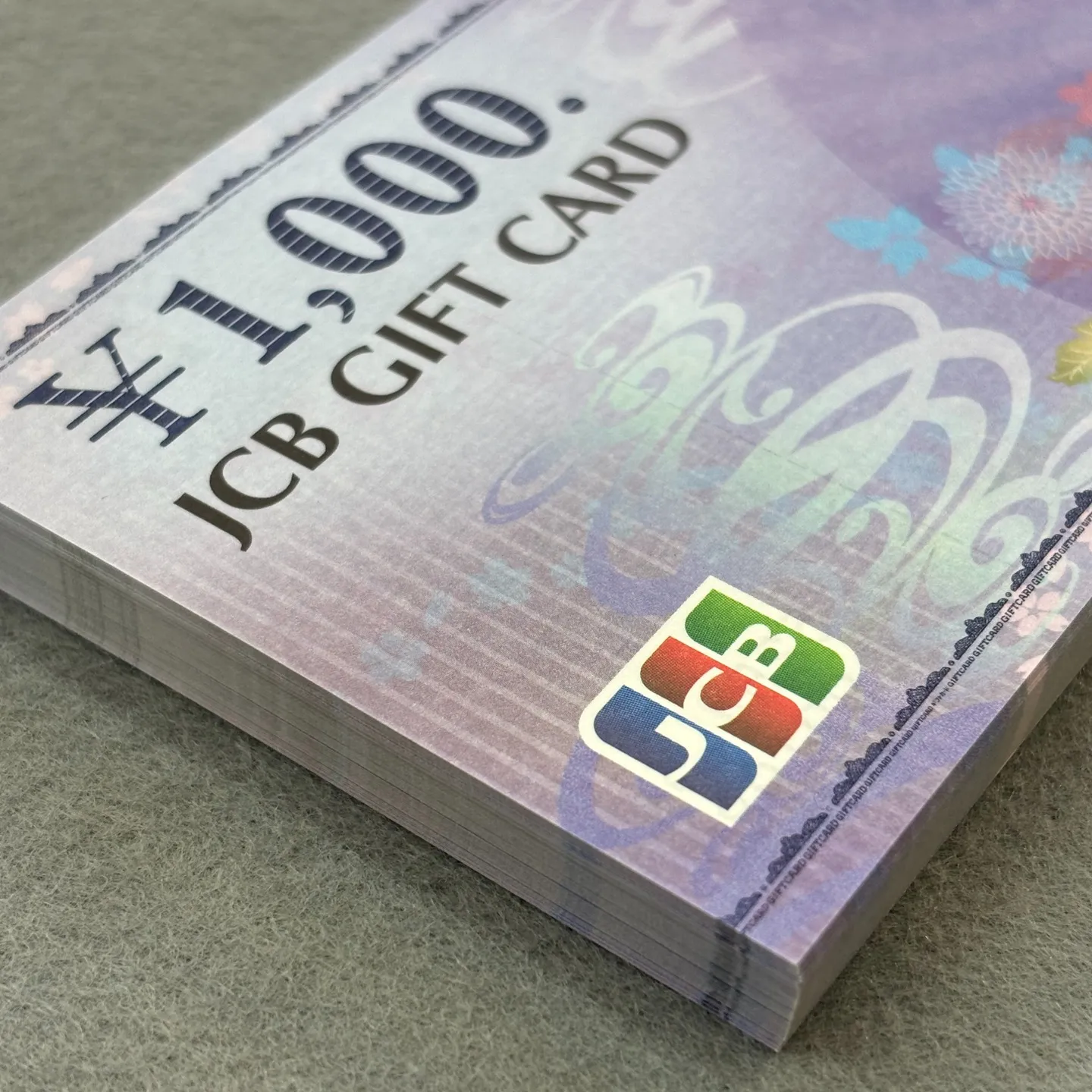 JCBのギフトカードをお買取りさせていただきました。