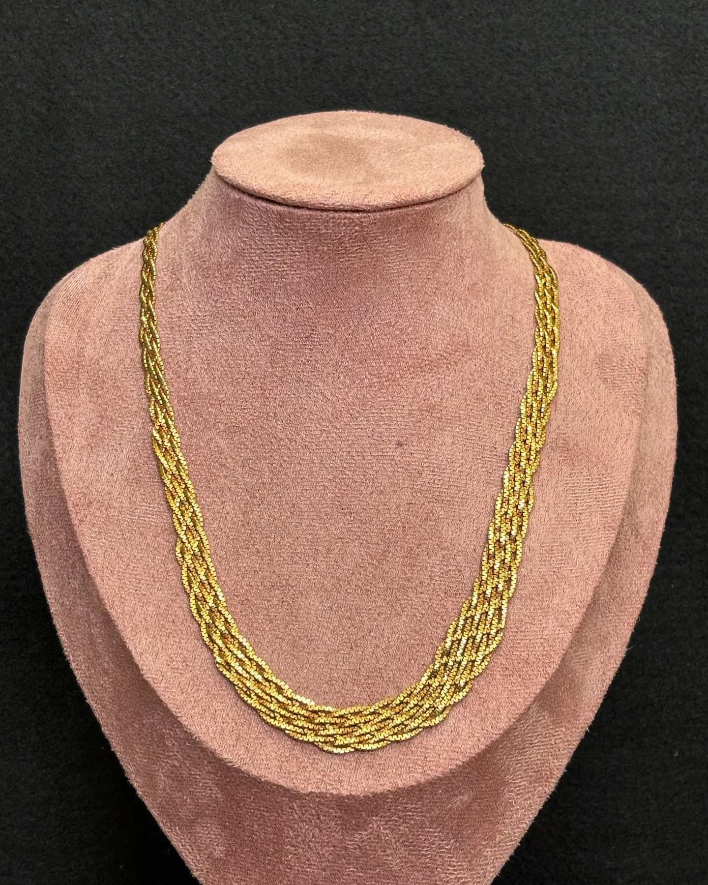 金のネックレスをお買取りさせていただきました。