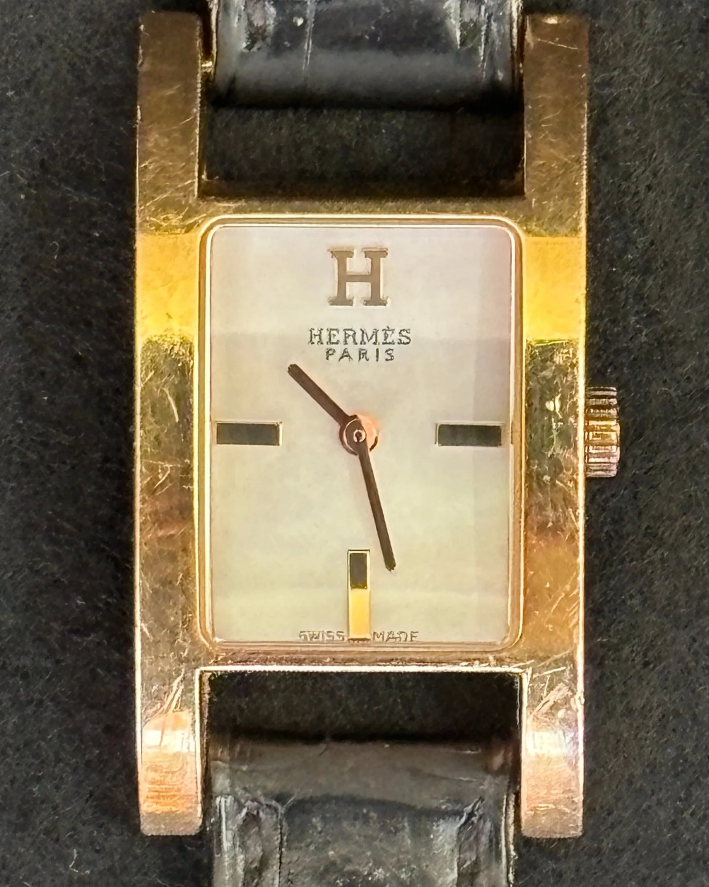 エルメスの腕時計「アルコル」をお買取りさせていただきました。