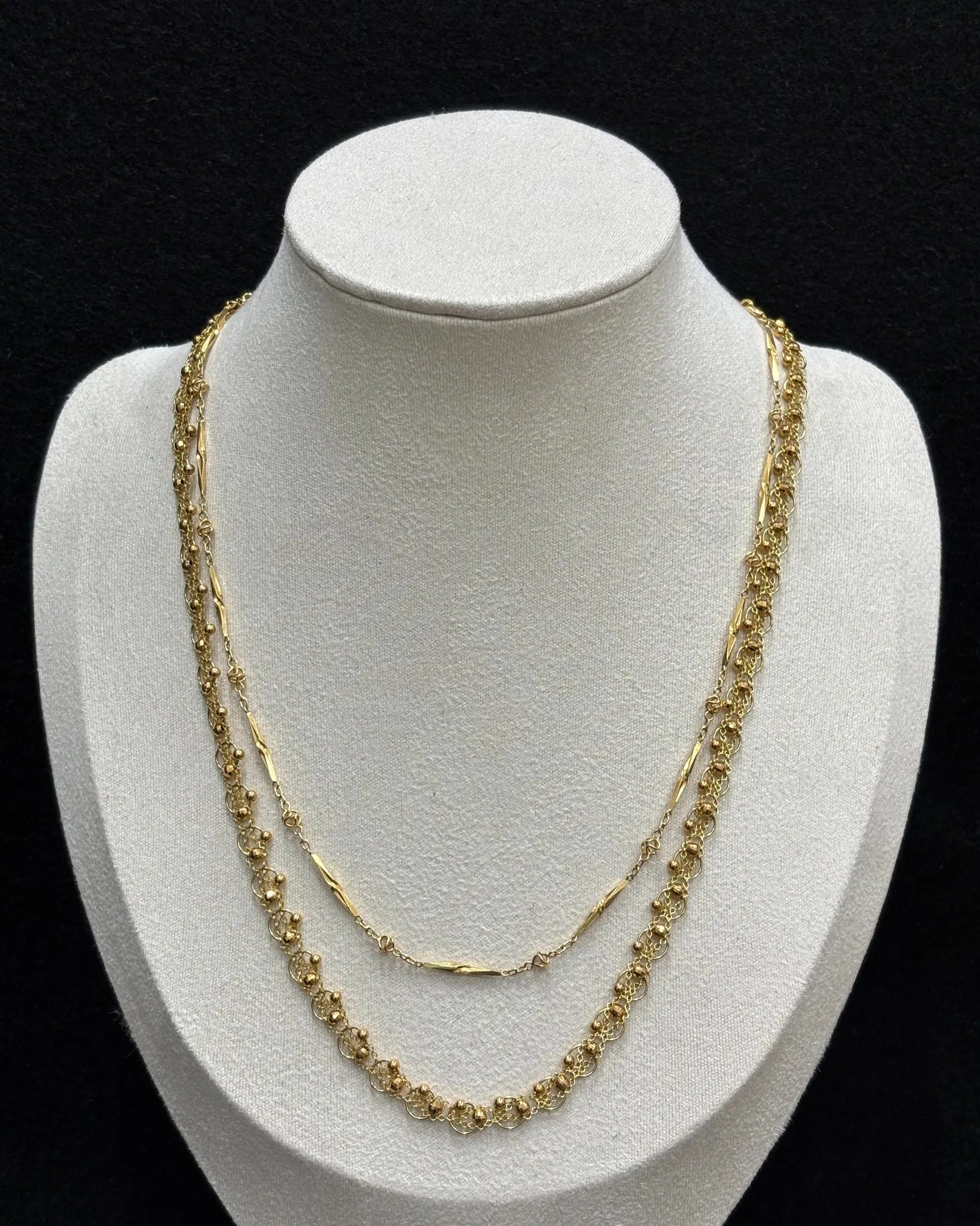 金のネックレスをお買取りさせていただきました。