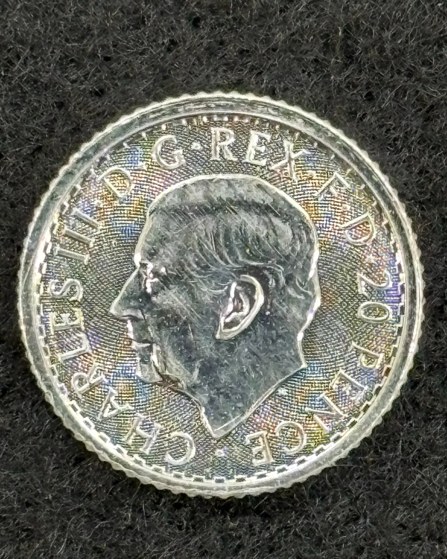 イギリスのブルタニア銀貨をお買取りさせていただきました。