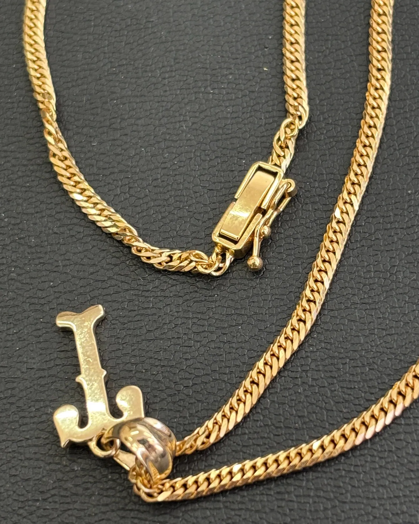 金のトップ付き喜平ネックレスをお買取りさせていただきました。