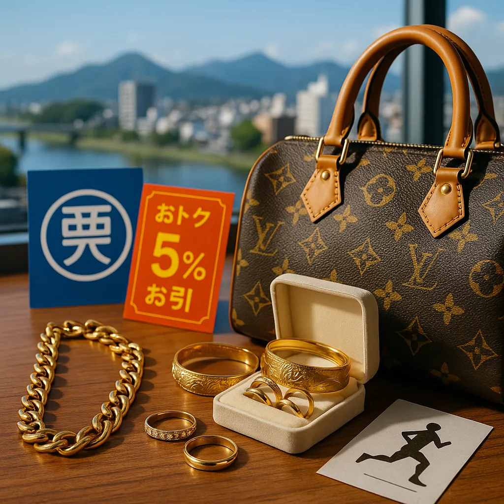 延岡市×旭化成の街で買取大吉|貴金属・ブランド品、3つの安心と高価買取