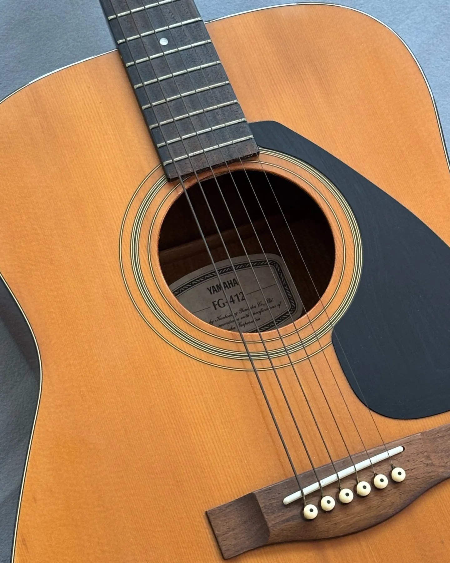 ヤマハのアコースティックギター ＦＧ－４１２をお買取りさせて...