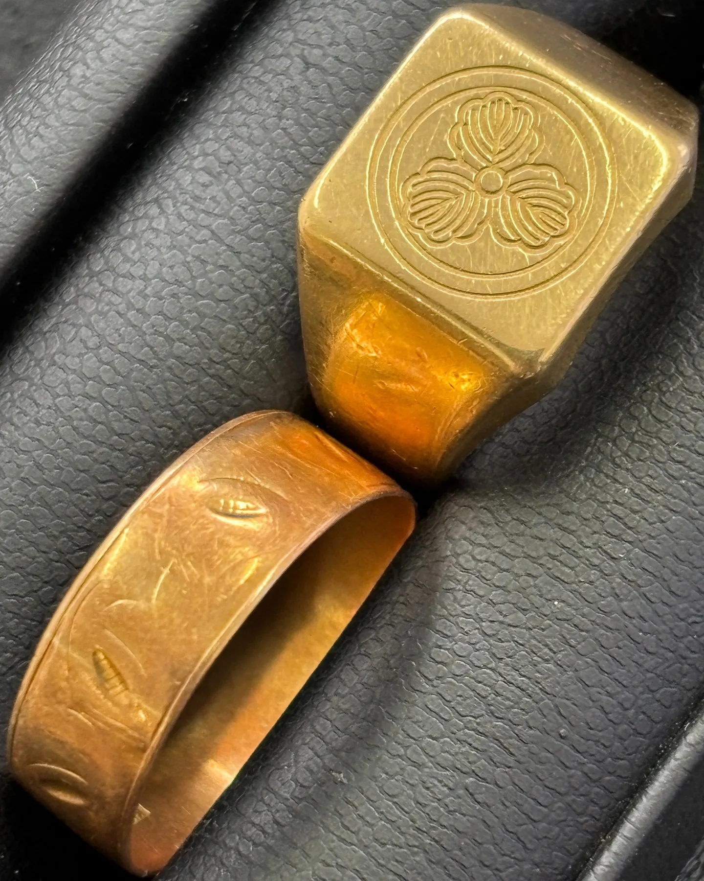 金のリングをお買取りさせていただきました。