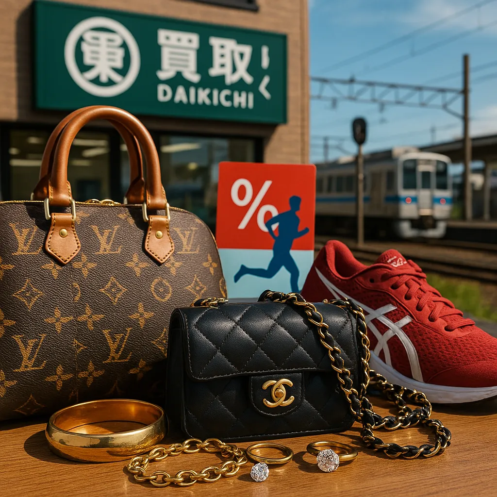 延岡市の買取大吉やん:旭化成と駅伝の街で貴金属・ブランド品を高価買取