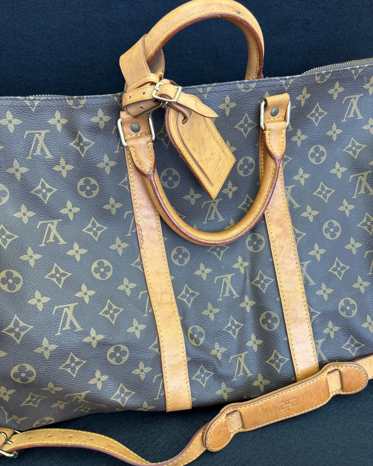 ヴィトンのボストンバッグ「モノグラム キーポルバンドリエール...