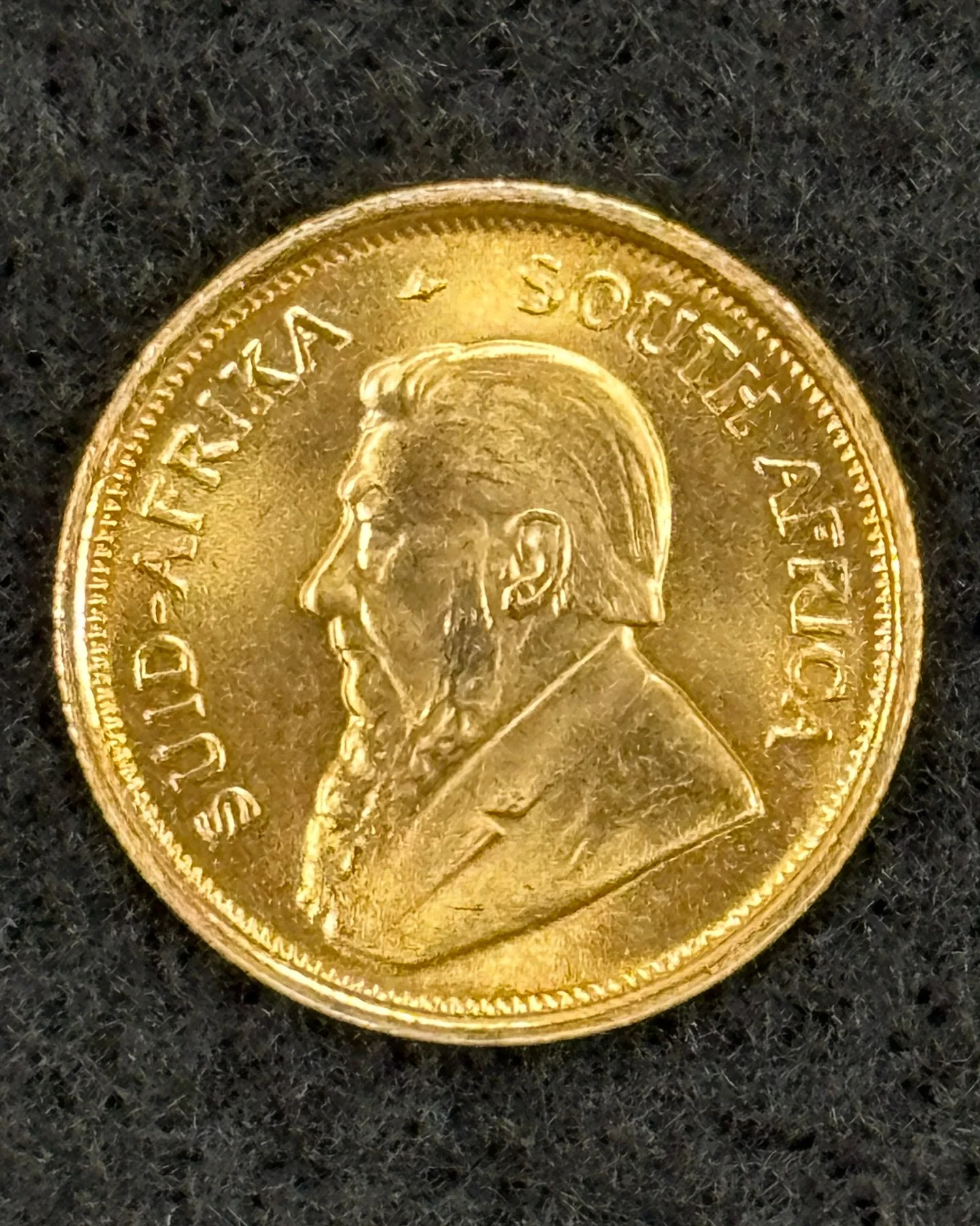 クルーガーランド金貨をお買取りさせていただきました。