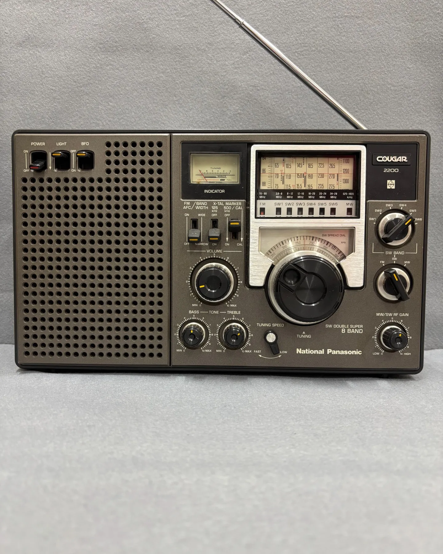 パナソニックの短波放送受信ラジオ「クーガ２２００」をお買取り...