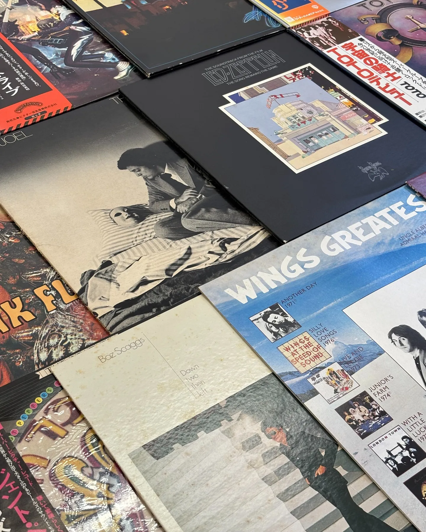 レコードをお買取りさせていただきました。
