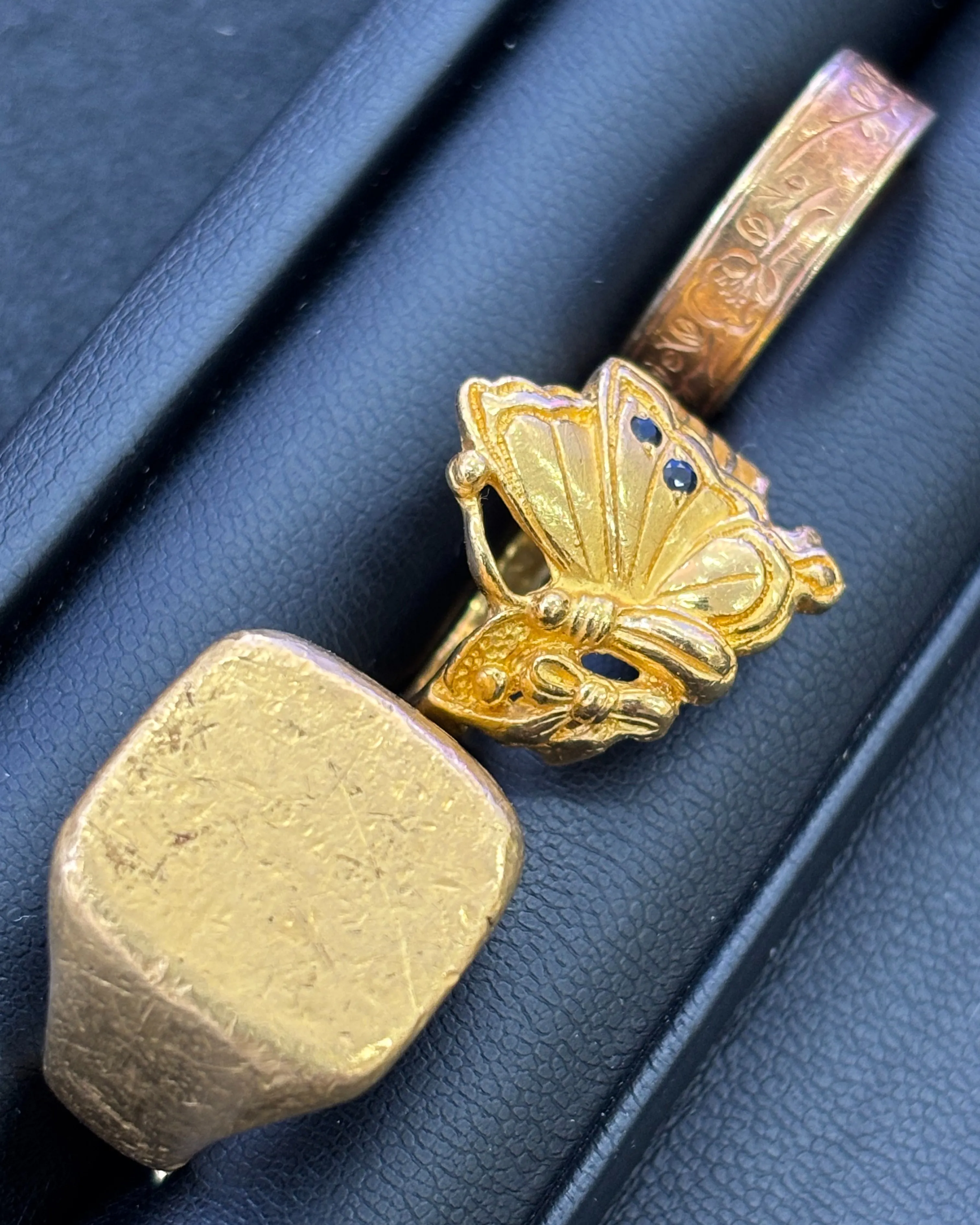 金のリングをお買取りさせていただきました。