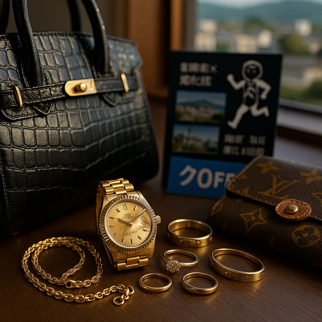 延岡市×旭化成の街で貴金属・ブランド品を高価買取—買取大吉 延岡中川原店