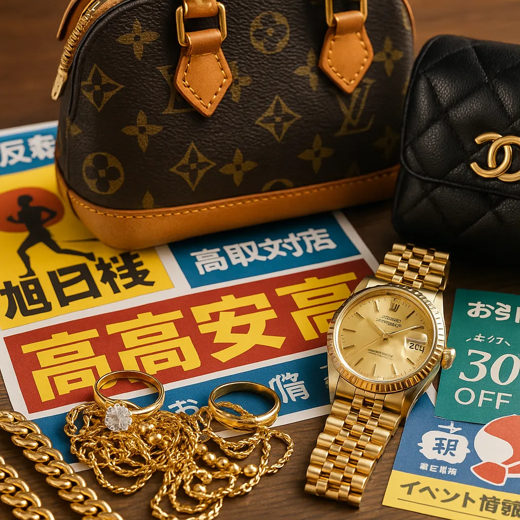 延岡市で貴金属・ブランド品は買取大吉　延岡中川原店