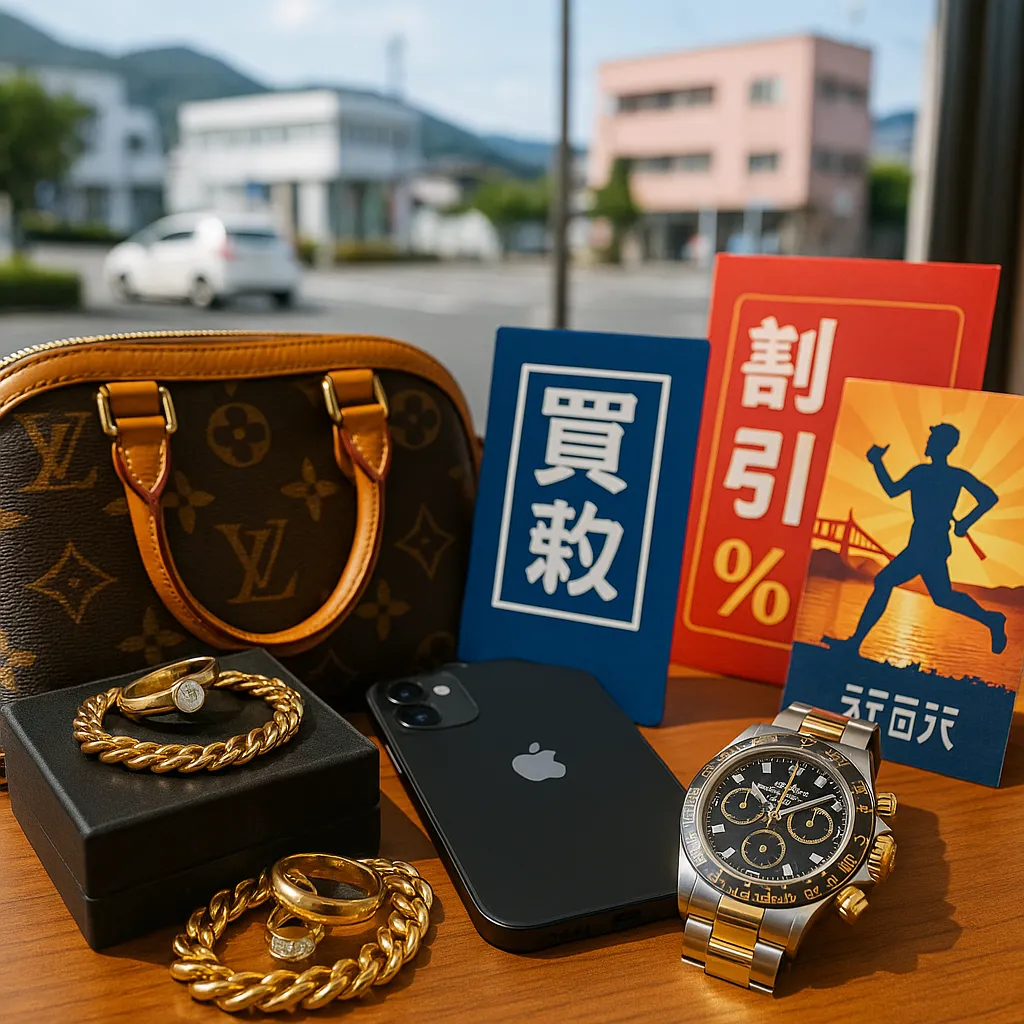 旭化成の街・延岡市で高価買取—買取大吉　延岡中川原店