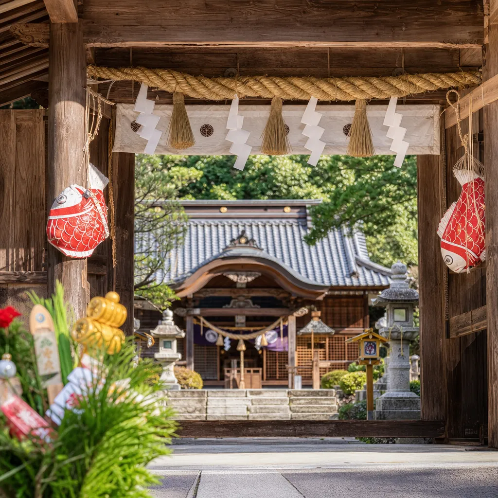 延岡の今山八幡宮1月3祭と2月十日えびす散策