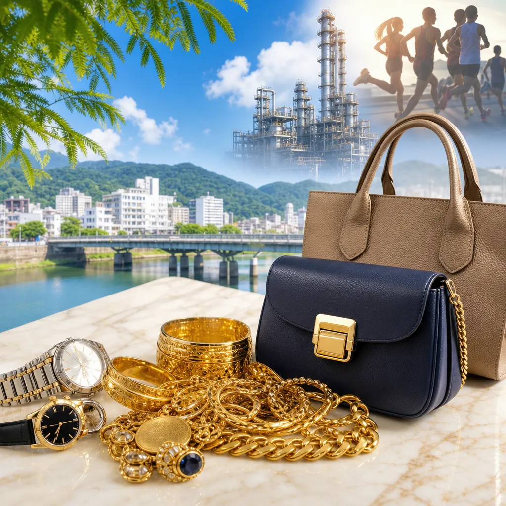 8月3日金相場と延岡市の貴金属・ブランド品査定