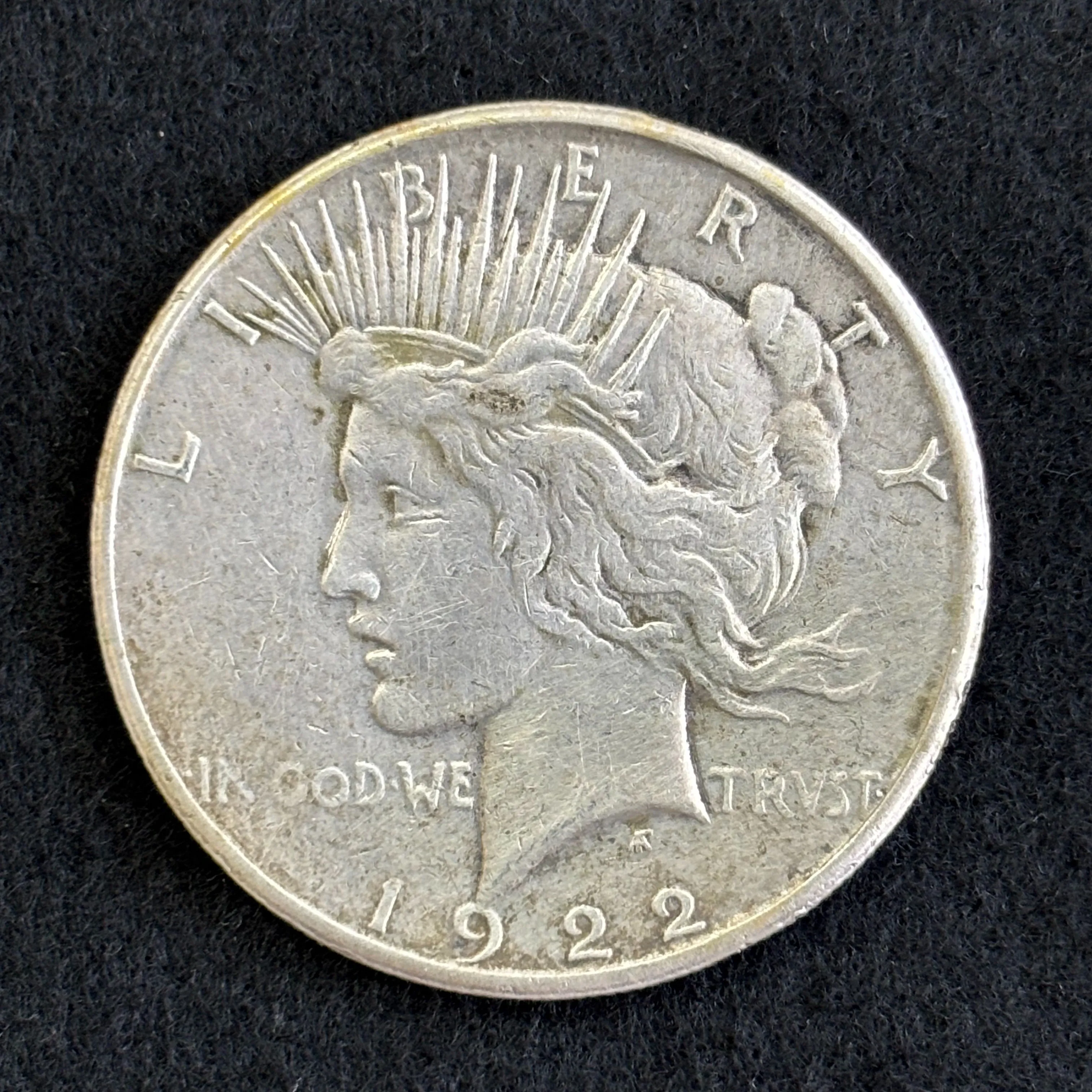 アメリカ銀貨 ピースダラー１ドル銀貨をお買取りさせていただき...
