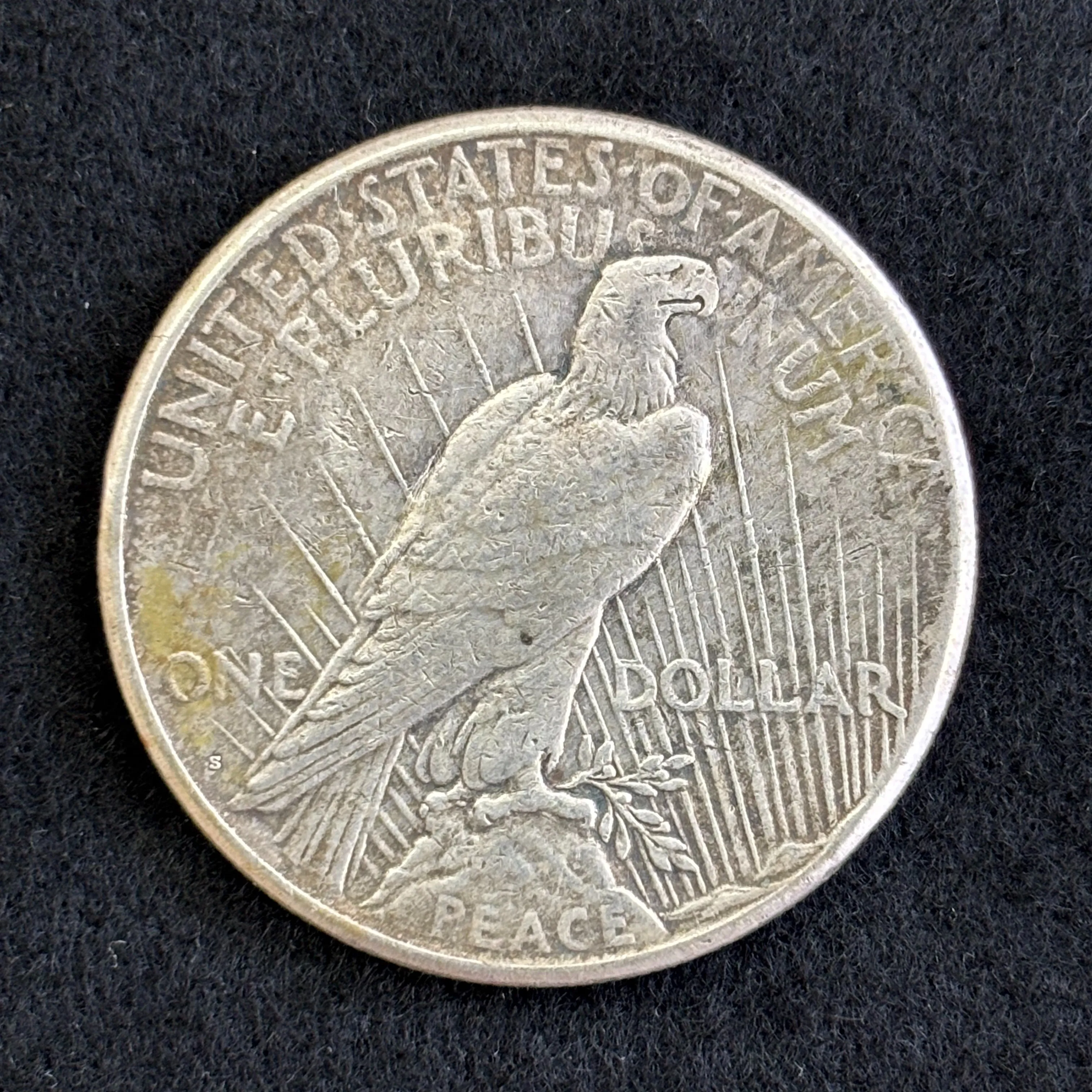 アメリカ銀貨 ピースダラー1ドル銀貨をお買取りさせていただき...