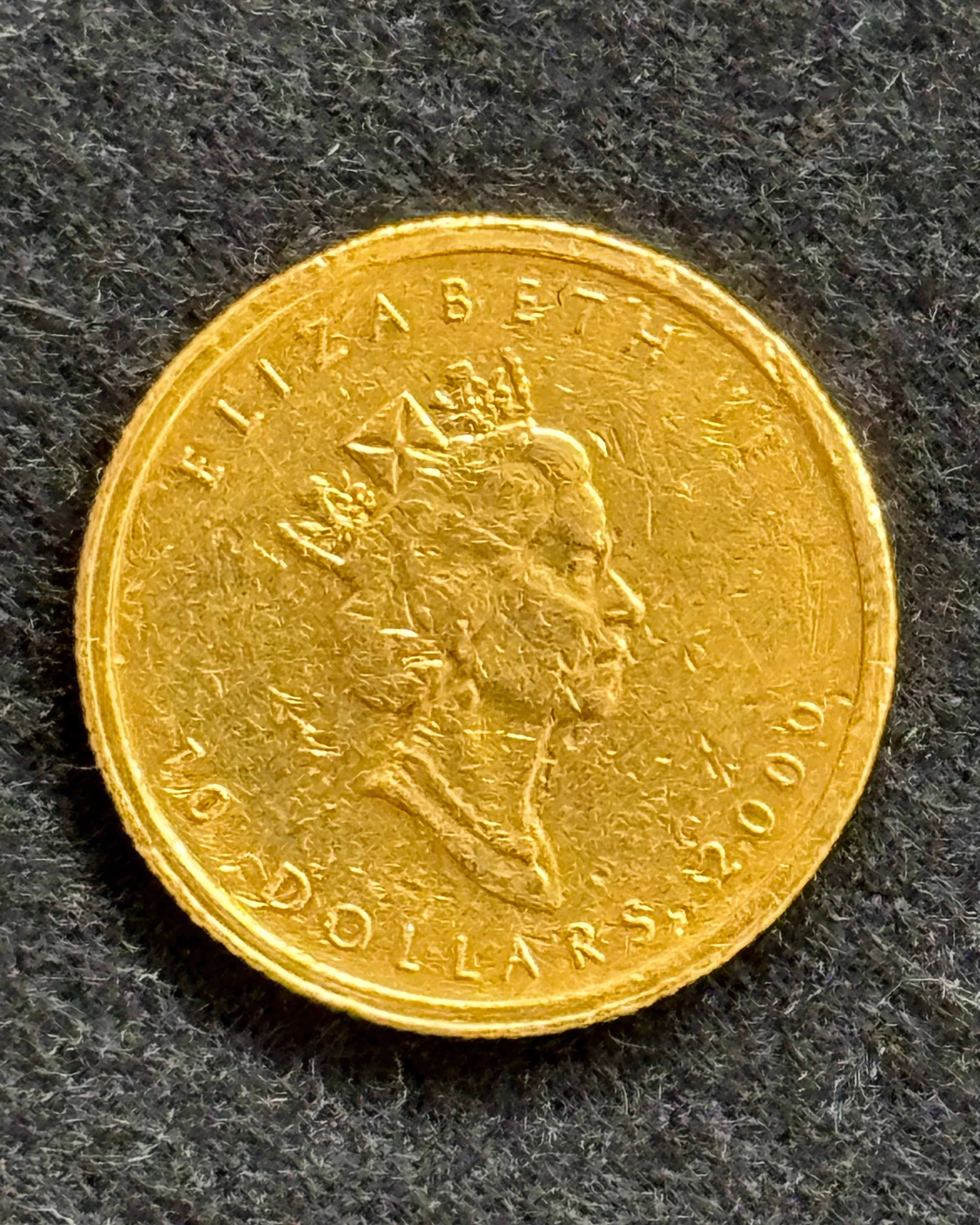 メイプルリーフ金貨をお買取りさせていただきました。
