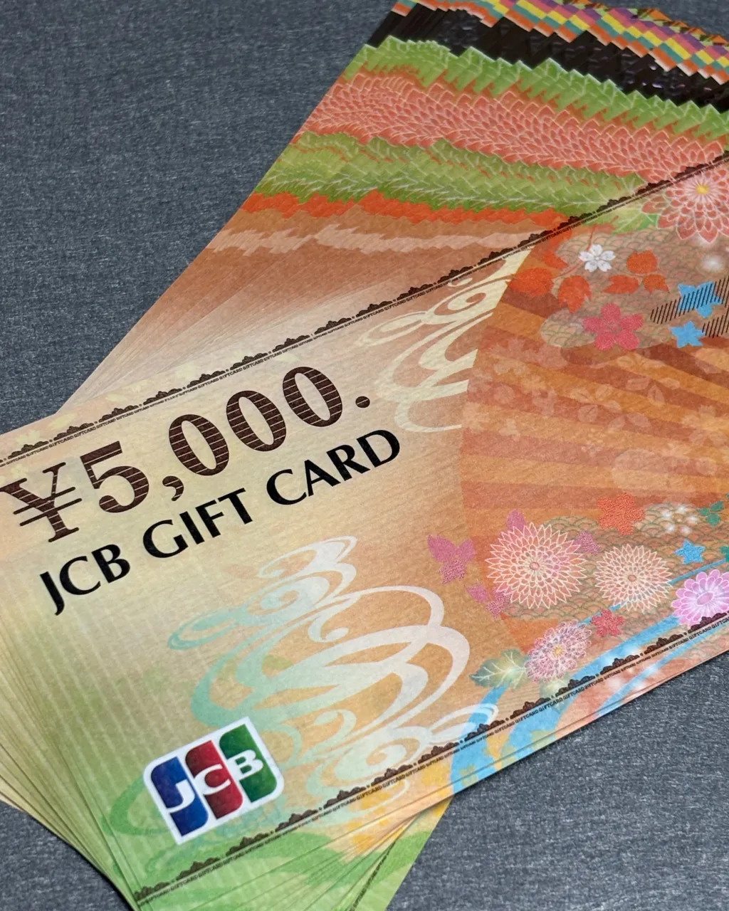 JCBのギフトカードをお買取りさせていただきました。