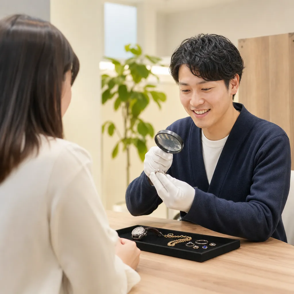 買取大吉　延岡中川原店の店長さんと査定の流れ