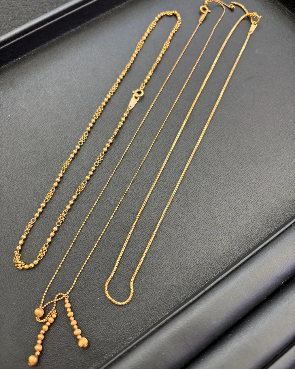 金のネックレスをお買取りさせていただきました。
